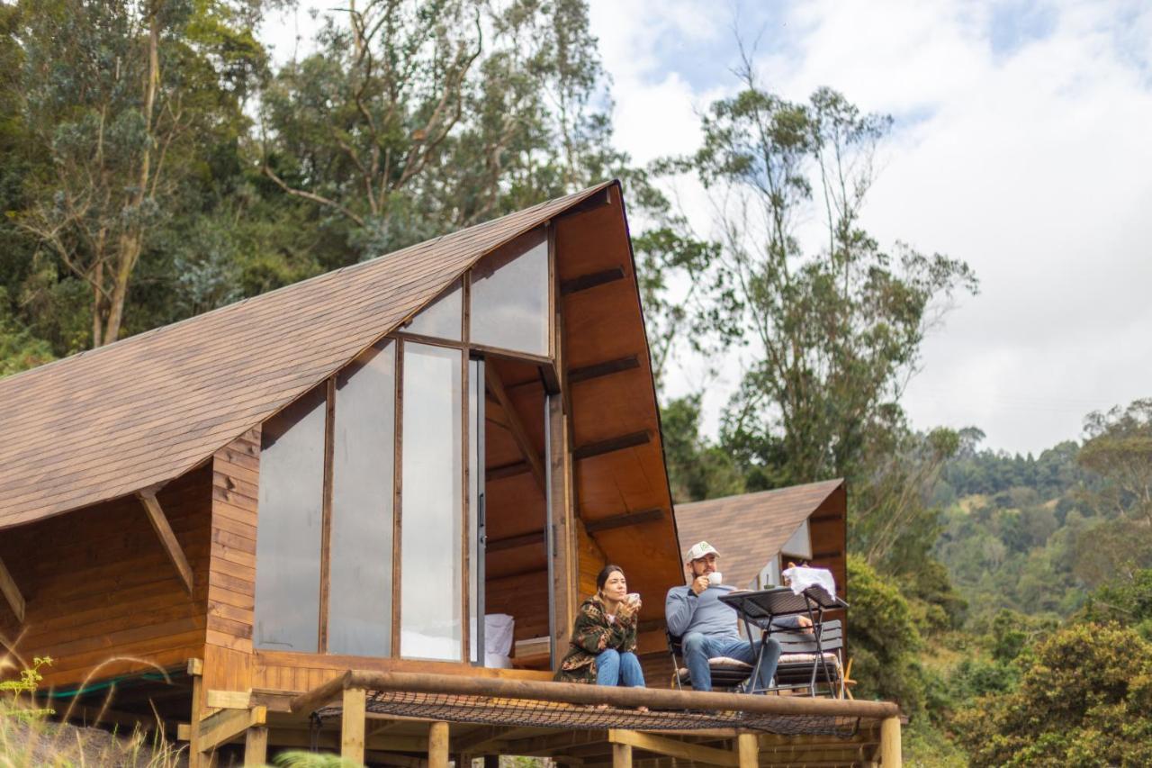 Cuspide Lodge - Choachi Bagian luar foto