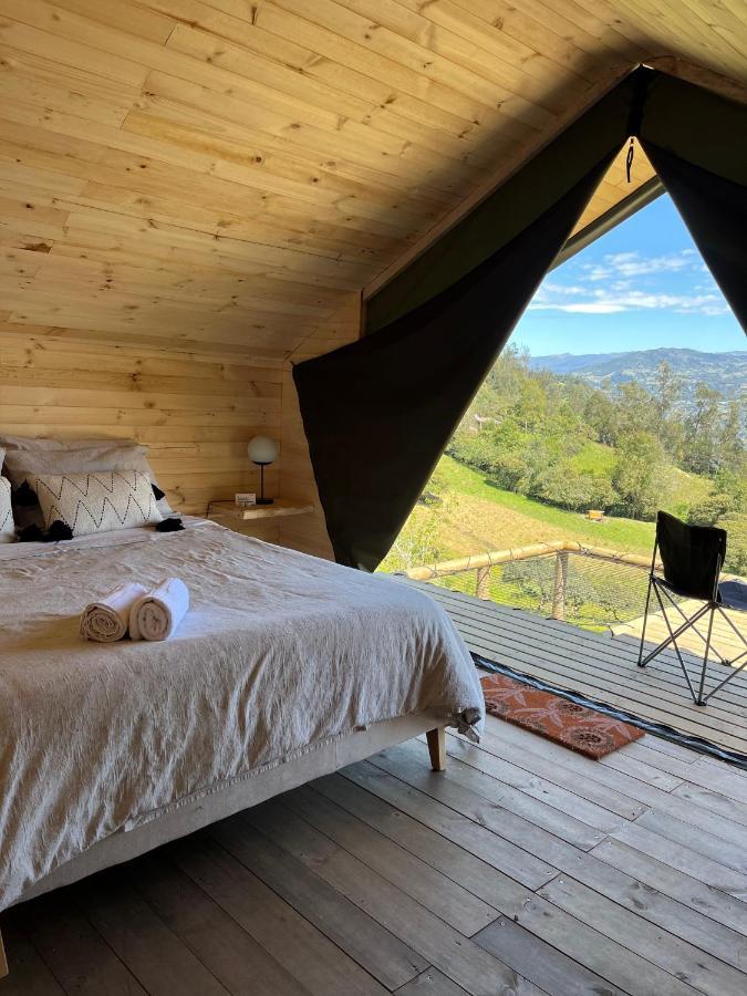 Cuspide Lodge - Choachi Bagian luar foto